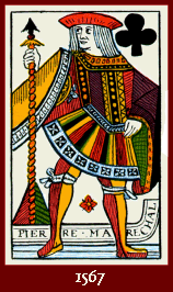 Knave of Clubs, 1567